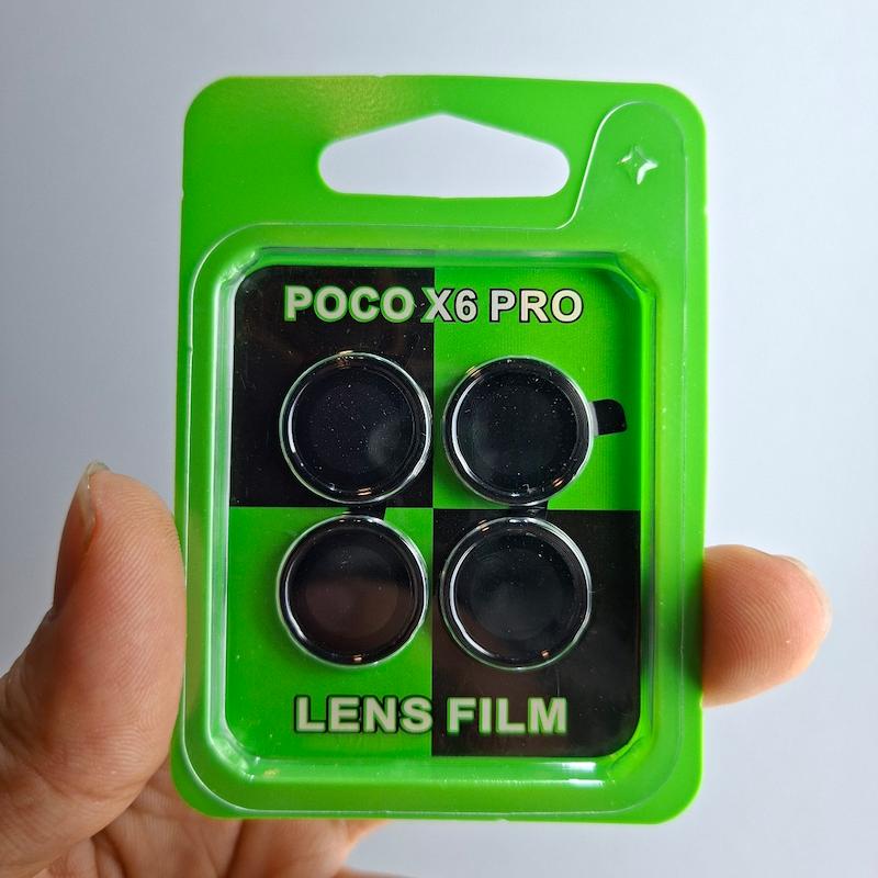 محافظ لنز POCO X6 Pro / F6 Pro فلزی دوربین شیائومی پوکو ایکس ۶ پرو