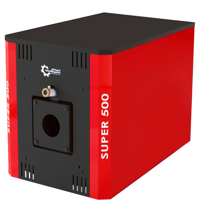 دیگ چدنی شوفاژکار مدل سوپر 500 ظرفیت 8 پره