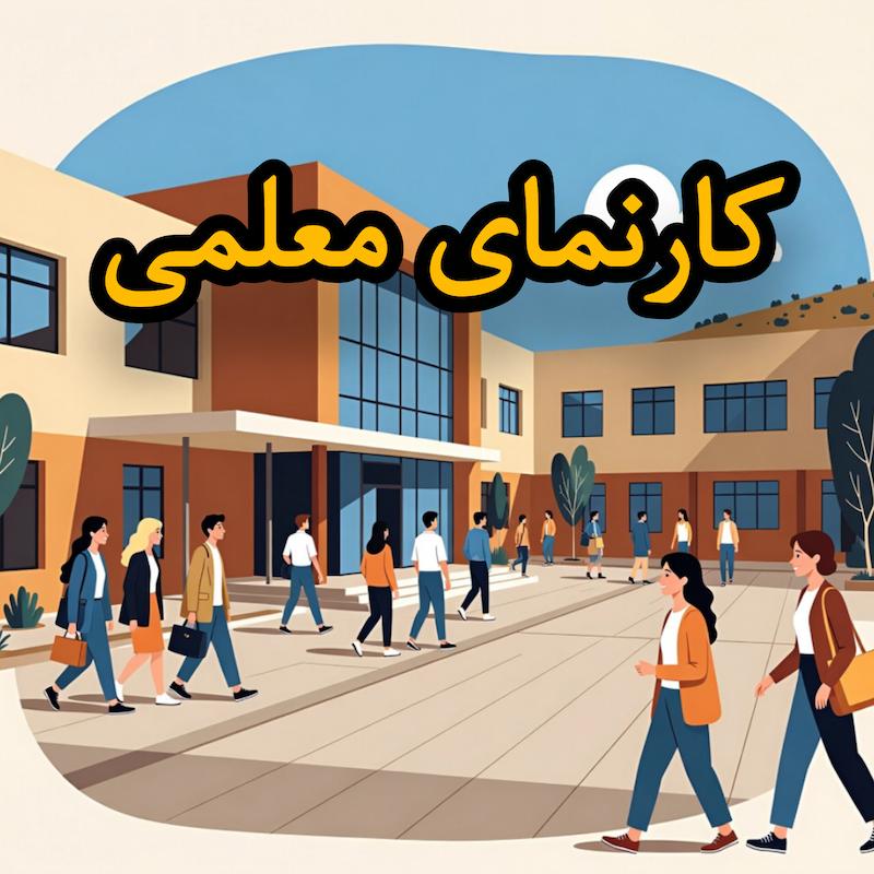 کارنمای معلمی رشته ادبیات فارسی