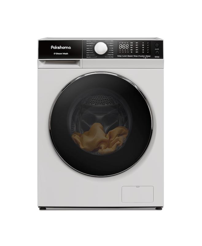 ماشین لباسشویی 8 کیلویی پاکشوما مدل BWF 40808 WT سفید