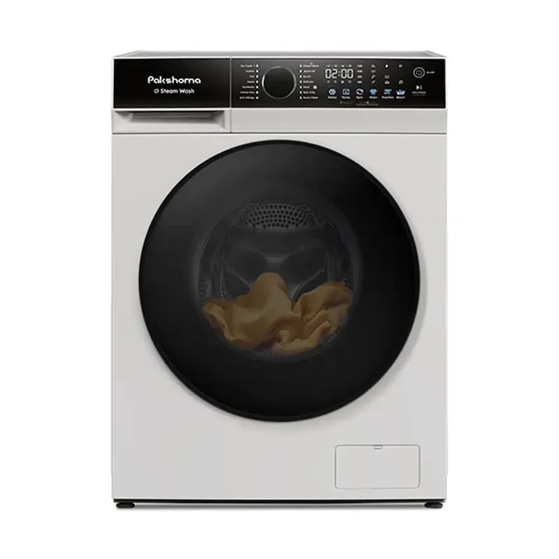 ماشین لباسشویی 9 کیلویی پاکشوما مدل S9 W سفید