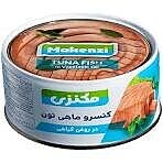 کنسرو ماهی تون در روغن گیاهی مکنزی 180گرم تخفیف واحد 9500 تومان