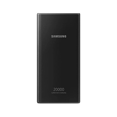 پاوربانک (PD و فست شارژ) Samsung 25W 20000mAh مدل EB-P5300 - مشکی - اصلی MMS (گارانتی شش ماهه ایویز)