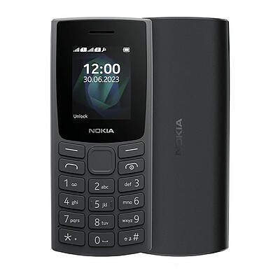 گوشی موبایل Nokia مدل 2023- 105 دو سیم کارت - ذغالی - اصلی (FA)