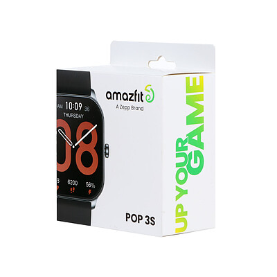 ساعت هوشمند AmazFit Pop 3S مدل A2318 - مشکی - GRM