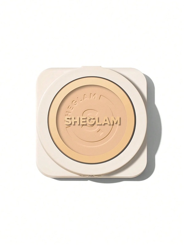 پنکک کرم پودری شیگلم SHEGLAM COVERAGE POWDER FOUNDATION