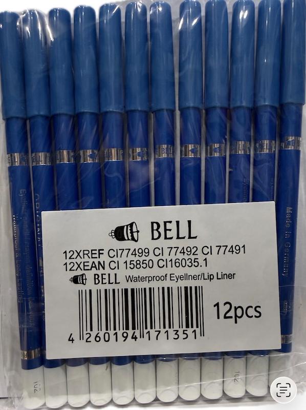 مداد سفید بل BELL بسته ۱۲ عددی