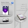 هارد دیسک اینترنال وسترن دیجیتال مدل بنفش ظرفیت 4 ترابایت