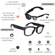 عینک دوربین دار هوشمند جنریک مدل Smart Glasses with Cameras M01 Pro