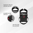 ماوس بیسیم گیمینگ فنتک مدل RAIGOR III WG12
