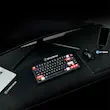 کیبورد بی‌سیم گیمینگ فنتک مدل ATOM PRO79 MK917 BLUE SWITCH