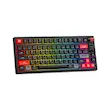 کیبورد بی‌سیم گیمینگ فنتک مدل ATOM PRO79 MK917 BLUE SWITCH
