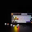 کیبورد سیمدار گیمینگ فنتک مدل ATOM 96 MK890v2 RED SWITCH