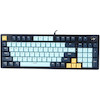 کیبورد سیم‌دار گیمینگ فنتک مدل ATOM 96 MK890v2 RED SWITCH