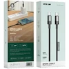 کابل شارژ دو سر تایپ سی گرین لاین مدل GREEN LION GNSPRCAC2CBK SPARK 60W طول 1 متر