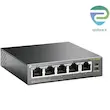 هاب سوئیچ 5 پورت تی پی لینک مدل TP-LINK TL-SF1005P Desktop Switch with 4-Port PoE+