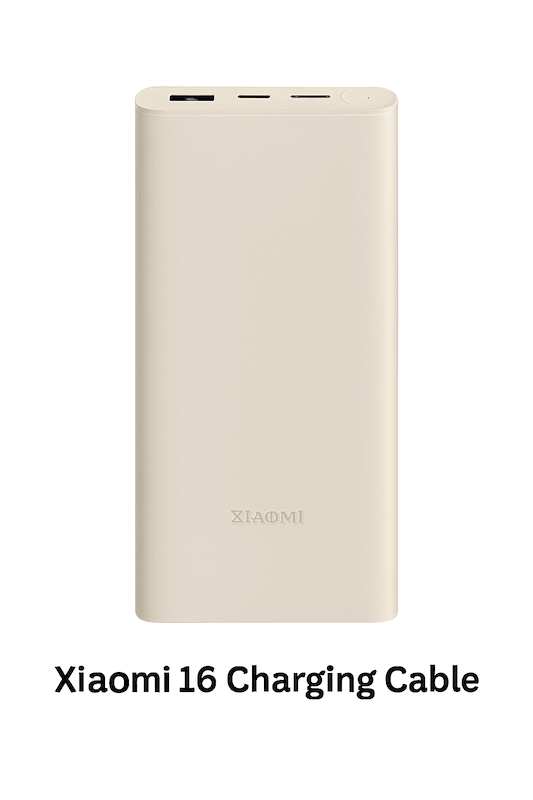 پاوربانک فست شارژ شیائومی ۳۳ وات مدل PB2030MI | ظرفیت ۲۰۰۰۰mAh | رنگ کرم | گارانتی ۱۸ ماهه | اصلی