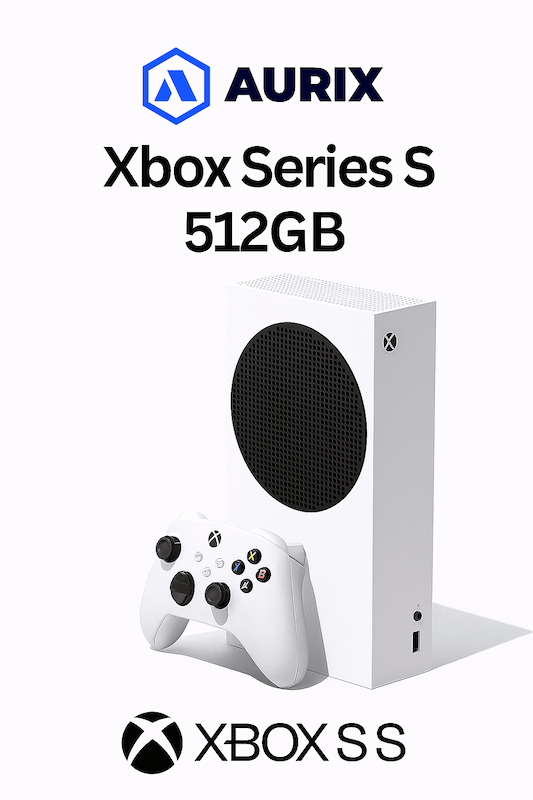 کنسول بازی مایکروسافت Xbox Series S ظرفیت 512 گیگابایت – نسل نهم | دیجیتال | طراحی جمع‌وجور