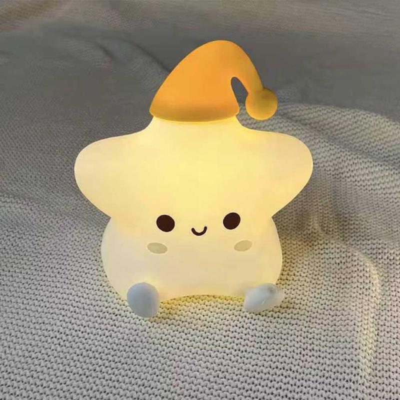 چراغ خواب سیلیکونی ستاره