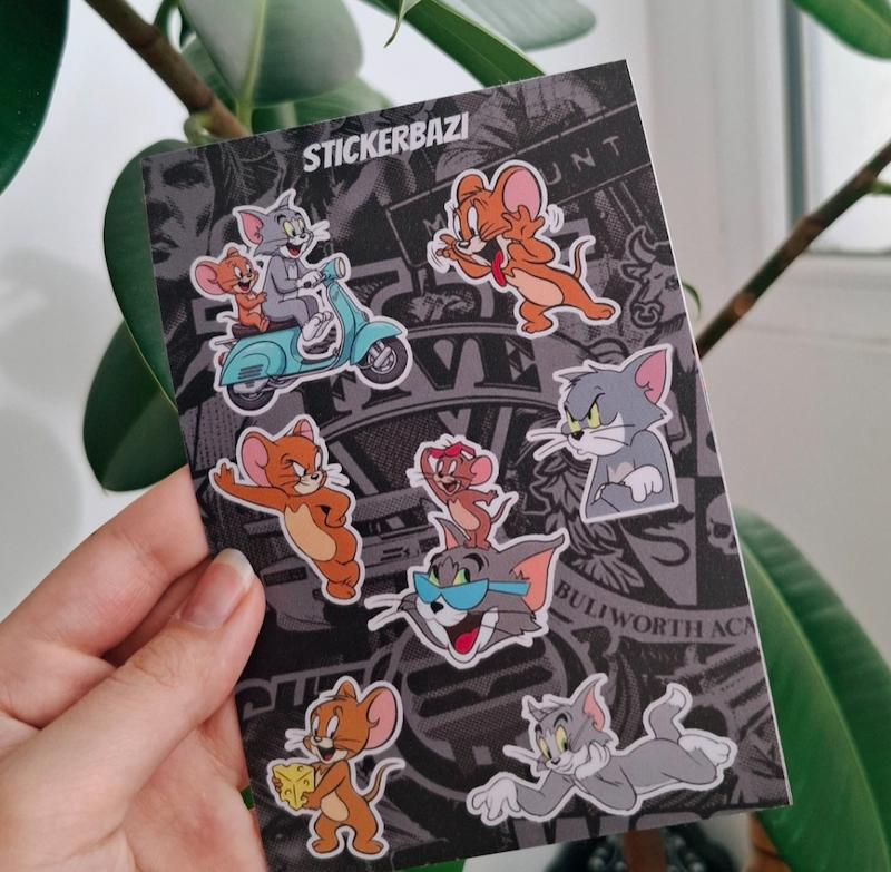 استیکر تام و جری