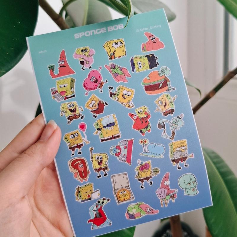 استیکر باب اسفنجی و دوستان