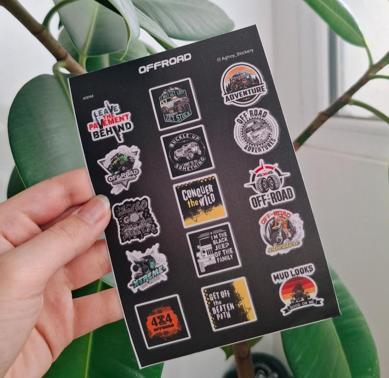 استیکر آفرود