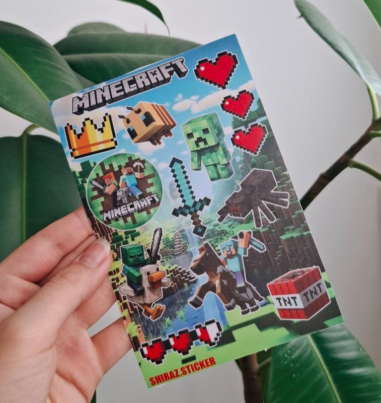 استیکر ماینکرافت