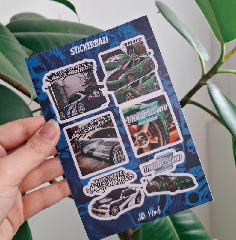 استیکر ماشین