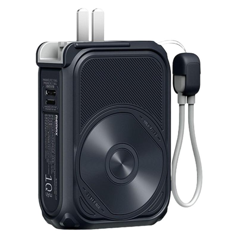 پاوربانک ریمکس مدل MagSafe Wireless Fast Charge RPP116 ظرفیت 10000 میلی آمپر ساعت