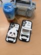 قاب عروسکی پاندا آیینه ای 🐼استند شو 