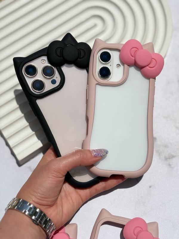 قاب گربه پاپیونی🎀🐱 🖤