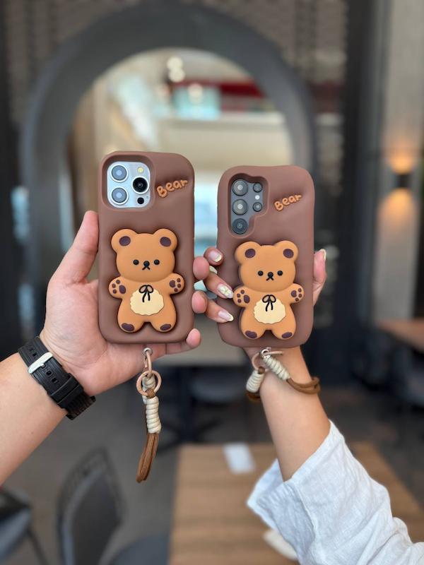 قاب New bear 🐻 پاپ سوکتی (آیفون،سامسونگ،شیائومی)