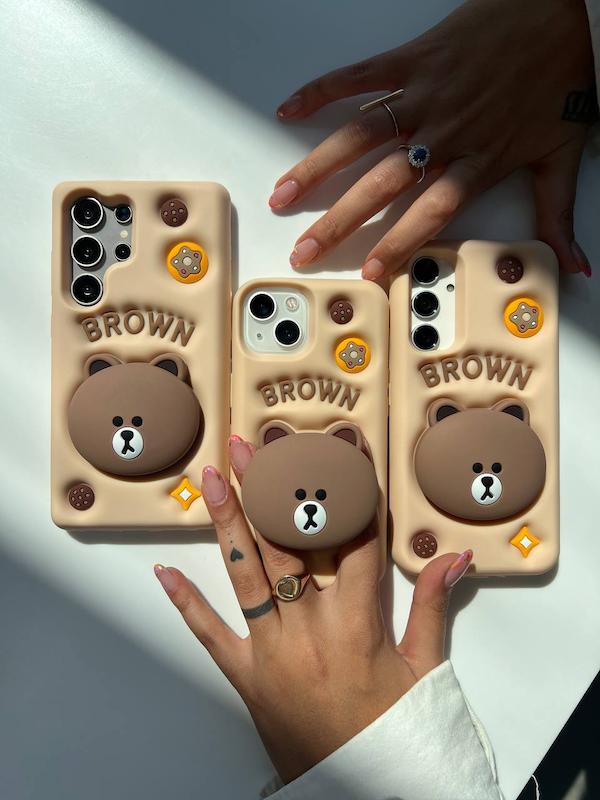 قاب خرس brown 🐻پاپسوکتی (سامسونگ)