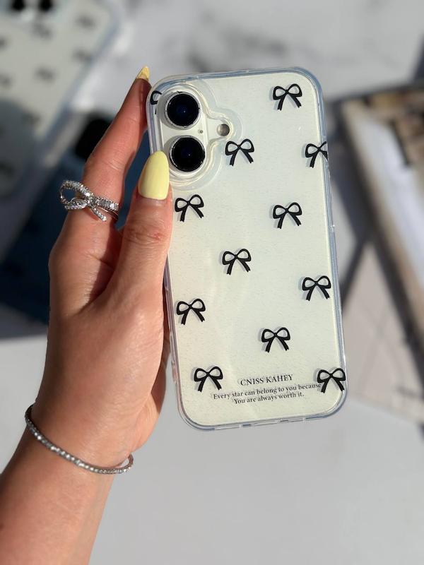 قاب پاپیون شاین آیفون🎀✨