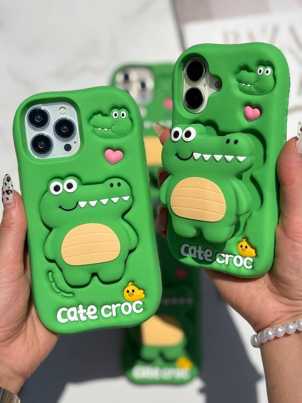 تمساح پاپ سوکتی سبز💚🐊