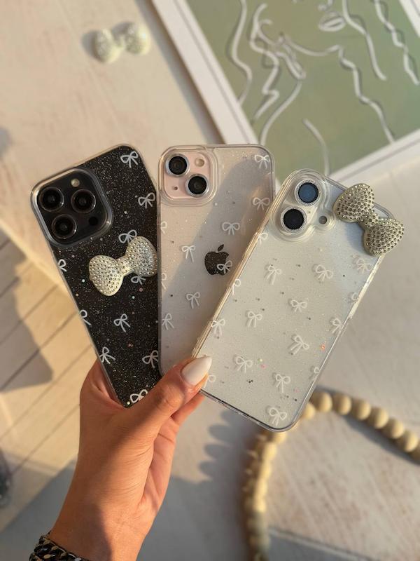 قاب پاپیون لاکچری🎀آیفون/سامسونگ/شیائومی