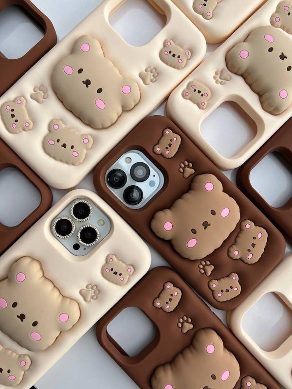 قاب خرس بیسکویتی🧸🍪آیفون
