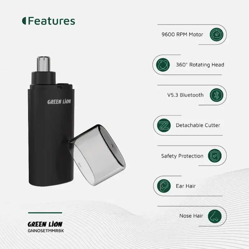 ماشین اصلاح موی بینی و گوش گرین لاین GL-TM31