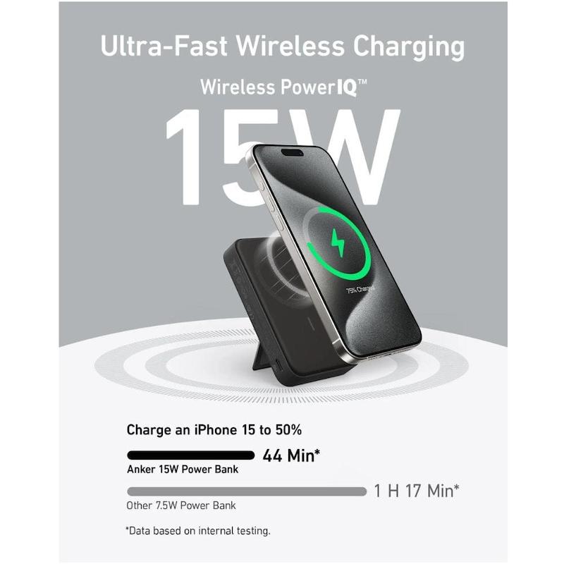 پاوربانکAnker MagGo Power Bank (10K) – مدل A1654