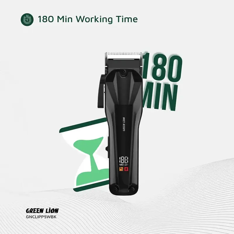 ماشین اصلاح موی سر و صورت شارژی گرین لاین مدل Clip-Pro Professional