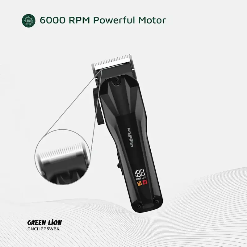 ماشین اصلاح موی سر و صورت شارژی گرین لاین مدل Clip-Pro Professional