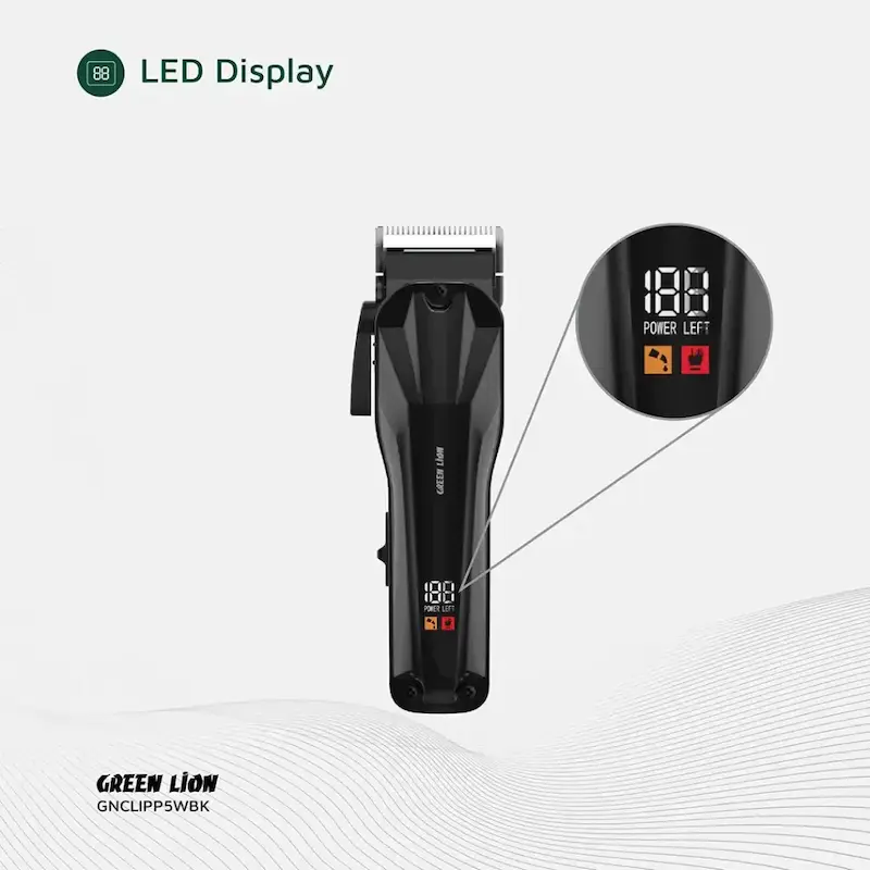 ماشین اصلاح موی سر و صورت شارژی گرین لاین مدل Clip-Pro Professional