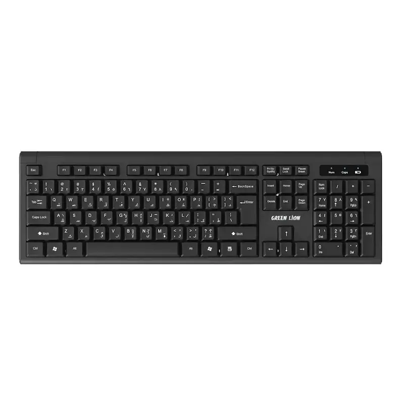 ست کیبورد و ماوس بی سیم گرین لاین مدل GKM-200