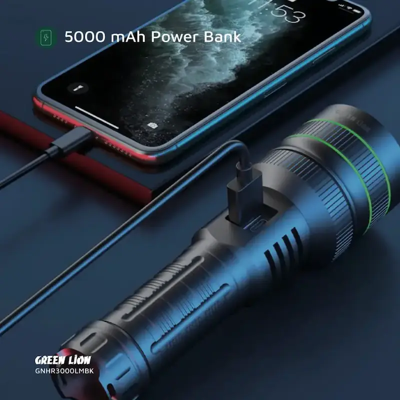 چراغ قوه هایپر پرو گرین لاین Green Lion Hyper Ray Pro LED Torch