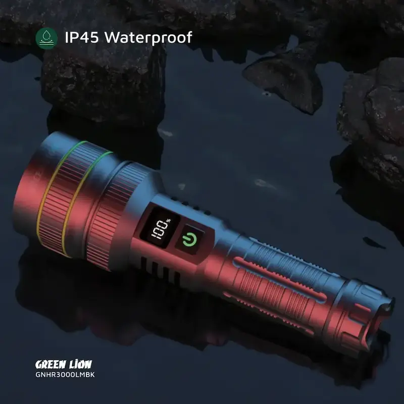 چراغ قوه هایپر پرو گرین لاین Green Lion Hyper Ray Pro LED Torch
