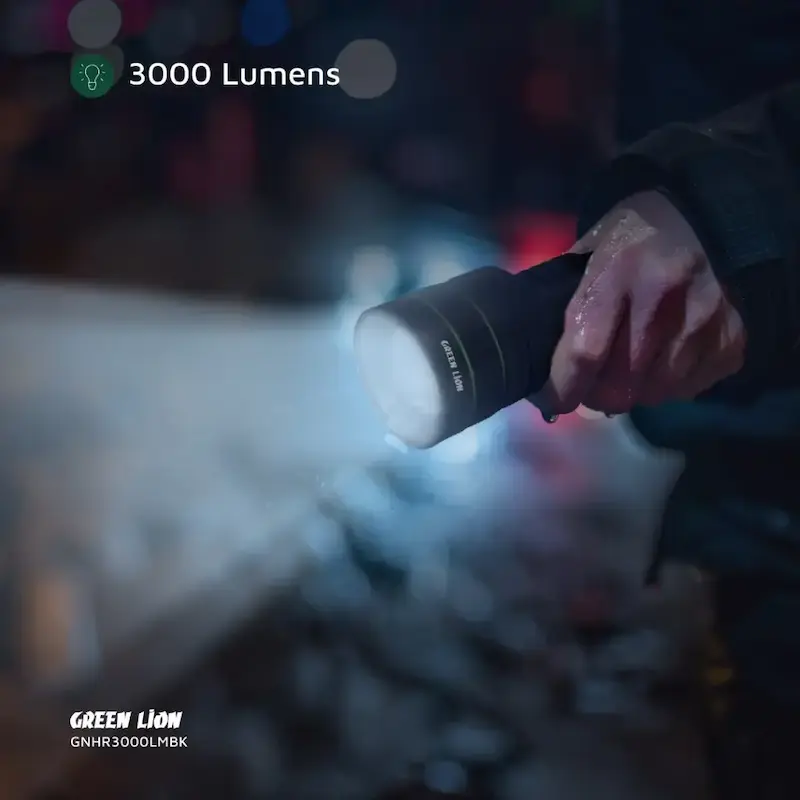 چراغ قوه هایپر پرو گرین لاین Green Lion Hyper Ray Pro LED Torch
