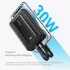 پاوربانک انکر 20000 میلی آمپر ساعت مدل A1681 با کابل لایتنیگ و کابل USB Type-C