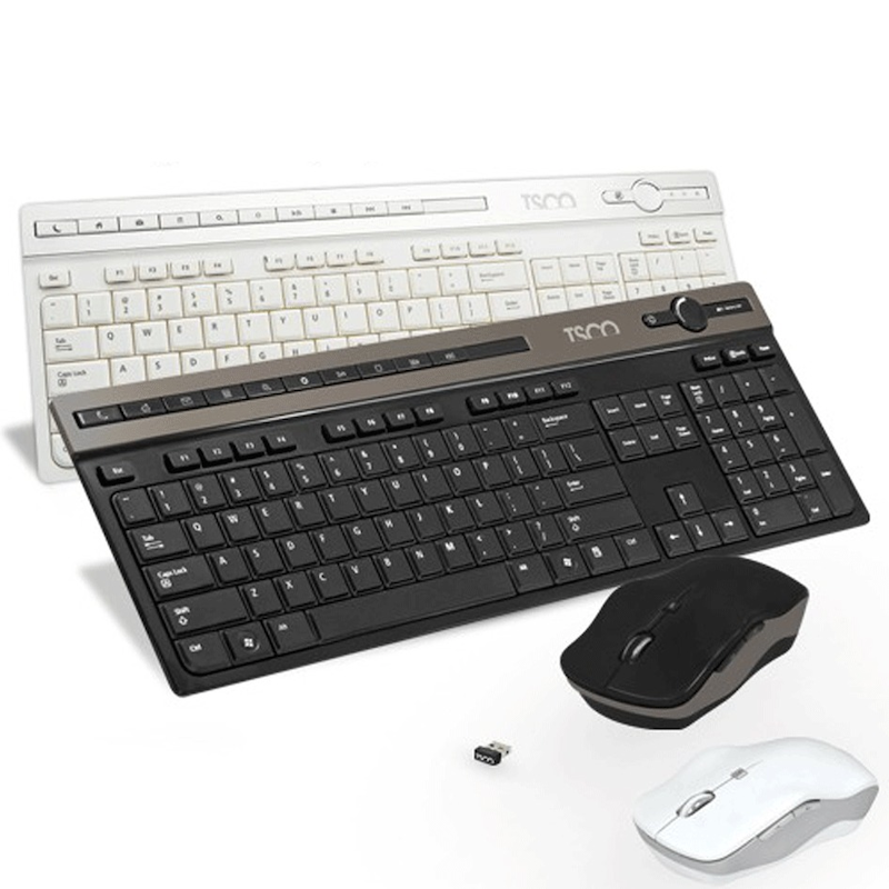ماوس و کیبورد بی سیم تسکو مدل TKM-7106