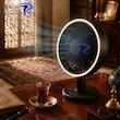 پنکه رومیزی ثابت با رینگ لایت