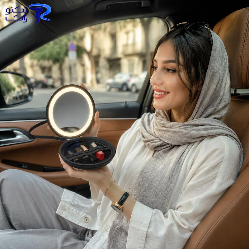 کیف آرایشی گرین لاین Green Lion مدل GL-MR16 آینه دار